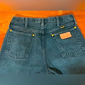 Vintage Hunter Green Wranglers